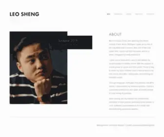 Leosheng.com(Leo Sheng) Screenshot