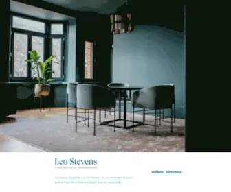 Leostevens.com(Leo Stevens & Cie Vermogensbeheer Antwerpen) Screenshot