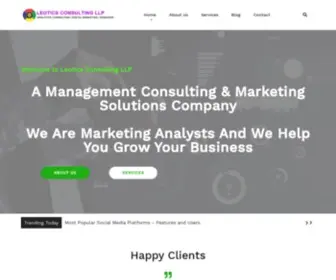 Leoticsconsulting.com(Leotics Consulting LLP) Screenshot