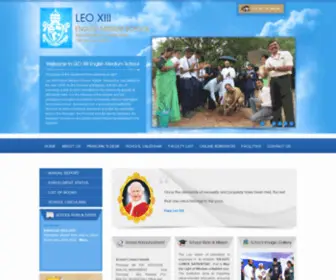 Leoxiiiemkalath.com(LEO XIII English Medium School) Screenshot