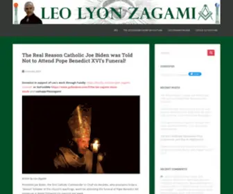 Leozagami.com(Leo Zagami) Screenshot
