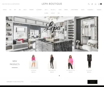 Lepaboutique.com(Lepa Boutique) Screenshot