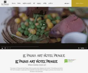 Lepalaishotel.eu(Le Palais Art Hotel Prague in Prague) Screenshot