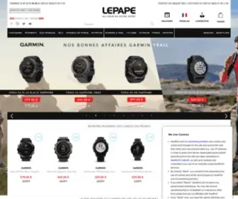 Lepape.com(Equipement sportif) Screenshot