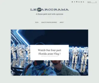 Leparcorama.com(Le Parcorama) Screenshot