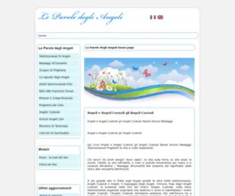 Leparoledegliangeli.com(Le Parole degli Angeli) Screenshot