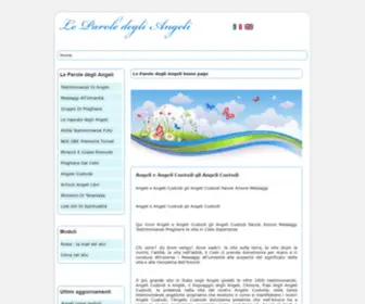 Leparoledegliangeli.it(Le Parole degli Angeli) Screenshot
