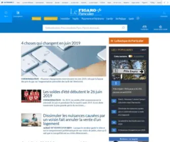Leparticulier.fr(Actualité juridique) Screenshot