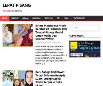 Lepatpisang.com(Lepat PisangPilihan Info Terkini) Screenshot