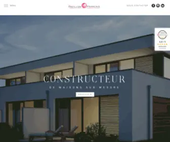 Lepavillonfrancais.fr(Constructeur en Ile de France) Screenshot