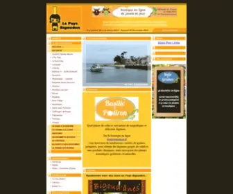 Lepaysbigouden.fr(Informations touristiques du pays bigouden) Screenshot