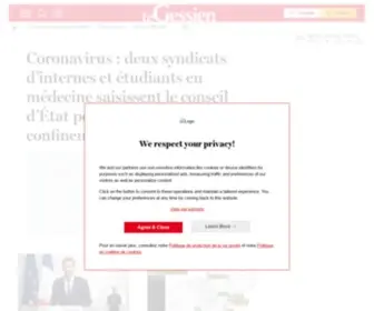 Lepaysgessien.fr(A la UNE) Screenshot