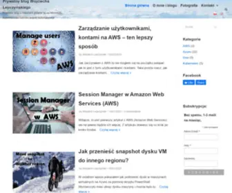 Lepczynski.it(Wojciech Lepczyński DevOps Cloud Architect) Screenshot