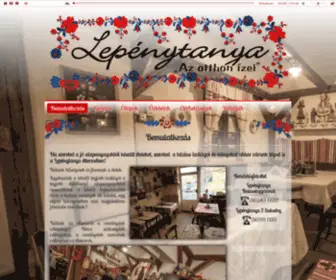 Lepenytanya.hu(Lepénytanya) Screenshot