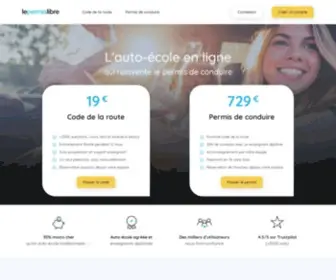 Lepermislibre.fr(Code, Permis & Assurance auto) Screenshot