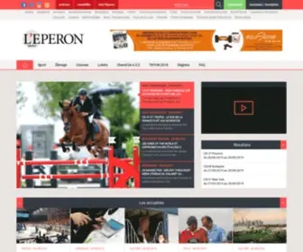 Leperon.fr(C'est tout le monde du cheval) Screenshot