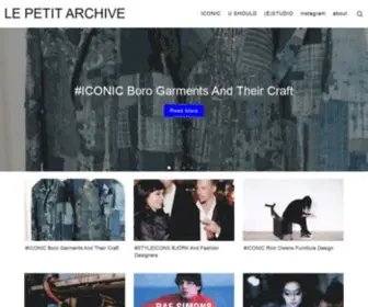 Lepetitarchive.com(Free Fashion University) Screenshot