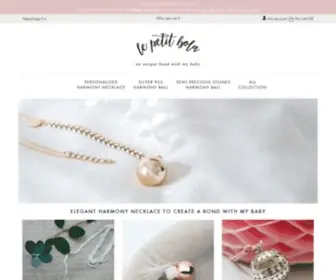 Lepetitbola.co.uk(Elegant harmony necklace) Screenshot