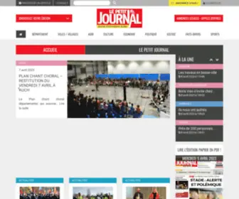 Lepetitjournal.net(Journal d'informations locales) Screenshot