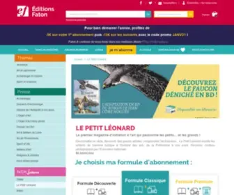 Lepetitleonard.com(Le Petit Léonard) Screenshot