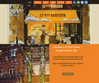 Lepetitparisien.ie(French Bakery Dublin 2) Screenshot