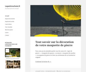 Lepetitrochois.fr(Lepetitrochois) Screenshot