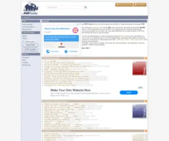 Lephpfacile.com(Le PHP Facile) Screenshot