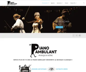 Lepianoambulant.com(Le Piano Ambulant) Screenshot