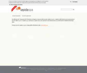Lepida.it(Lepida ScpA) Screenshot