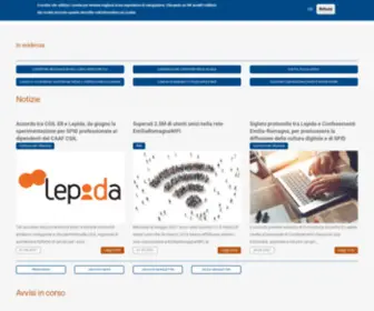 Lepida.net(Lepida ScpA) Screenshot