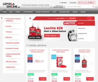 Lepidla-Online.cz(Lepidla Loctite) Screenshot