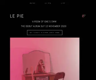 Lepiemusic.com(Le Pie) Screenshot