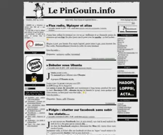 Lepingouin.info(Le PinGouin.info) Screenshot