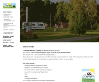 Lepispea.eu(Lepispea Caravan & Camping in Lahemaa National Park) Screenshot