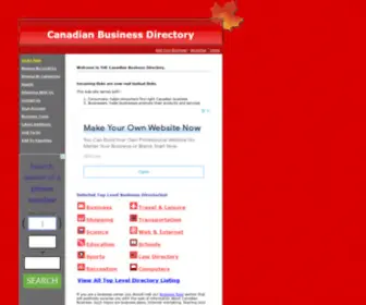 Lepki.net(Canadian Business Directory (Canadian Companies ONLY)) Screenshot