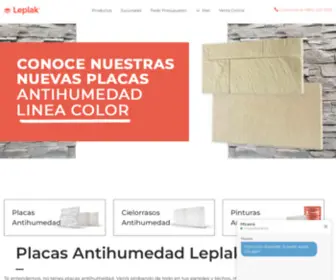 Leplak.com(Placas Antihumedad) Screenshot