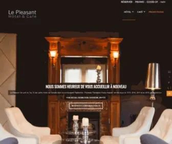 Lepleasant.com(Hôtel boutique) Screenshot