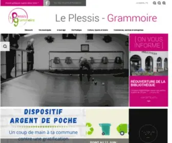 Leplessisgrammoire.fr(Site officiel du Plessis) Screenshot