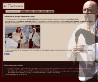 Lepocheriou.com(Animation médiévale) Screenshot