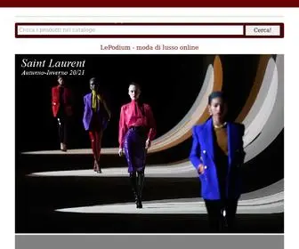 Lepodium.it(Moda di lusso con consegna in Italia) Screenshot