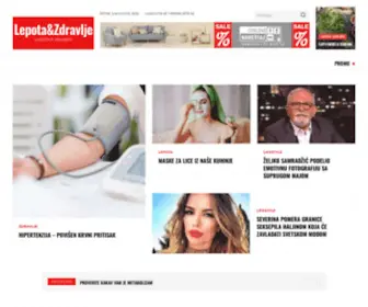 Lepotaizdravlje.com(Lepota i Zdravlje) Screenshot