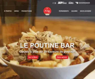 Lepoutinebar.com(Le Poutine Bar Laval) Screenshot