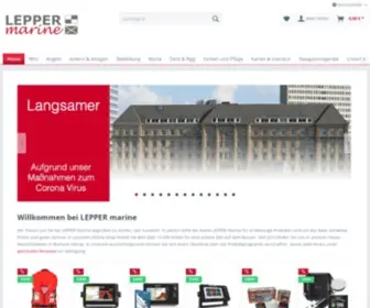 Lepper-Marine.de(LEPPER marine Boots) Screenshot