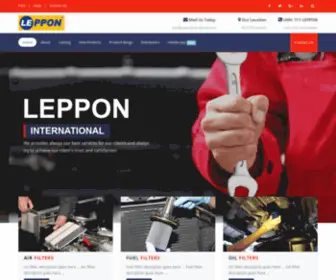 Lepponinternational.com(Leppon International) Screenshot