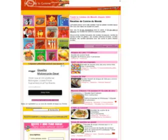 Leprodelacuisine.fr(Recettes de cuisine.Toutes les recettes du monde) Screenshot