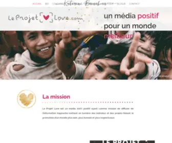 Leprojetlove.com(Le Projet Love) Screenshot