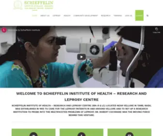 Leprosyhealth.org(Research and Leprosy Centre) Screenshot