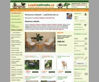 Lepsizahrada.cz(Ratanový) Screenshot