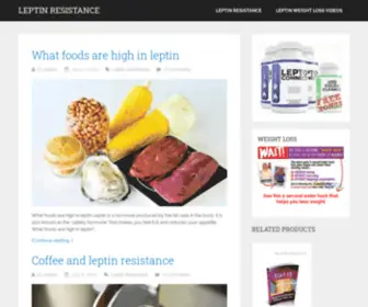 Leptin-Resistance.com(Administrative Quarantine) Screenshot