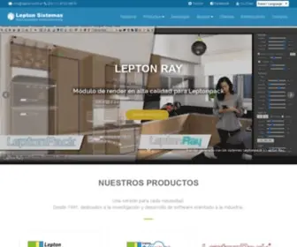 Lepton.com.ar(Lepton Sistemas) Screenshot
